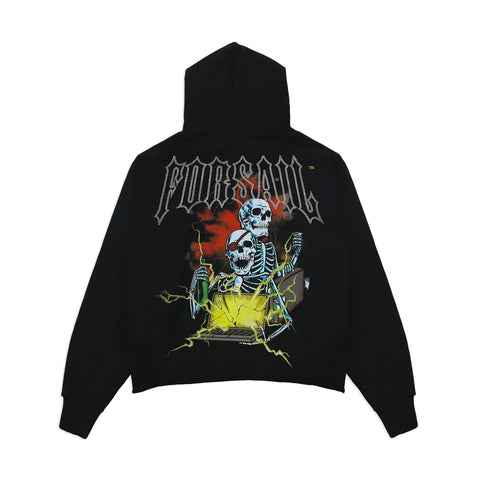 "Pirate" Cropped Hoodie
